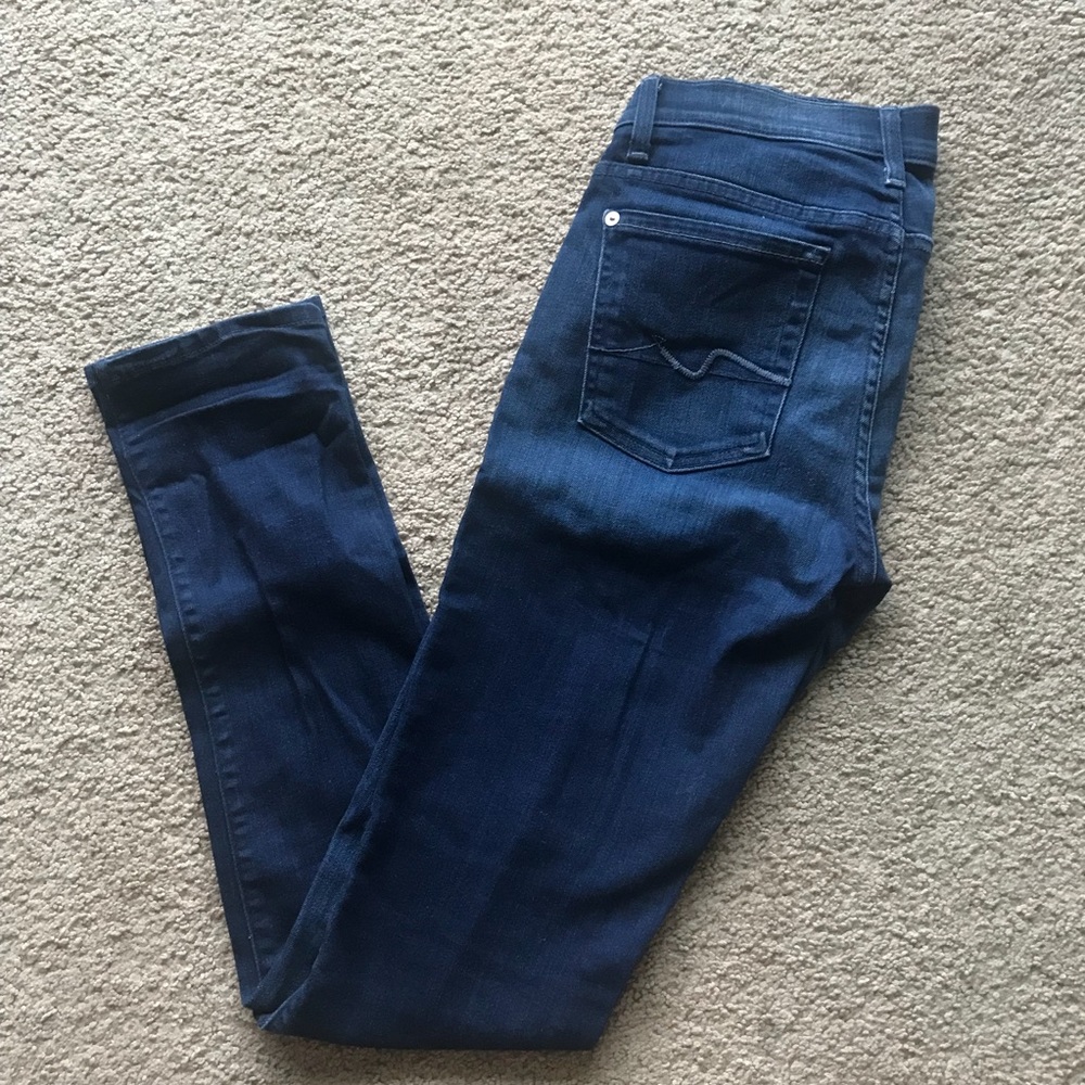 7 For All Mankind mid/high waisted jeans